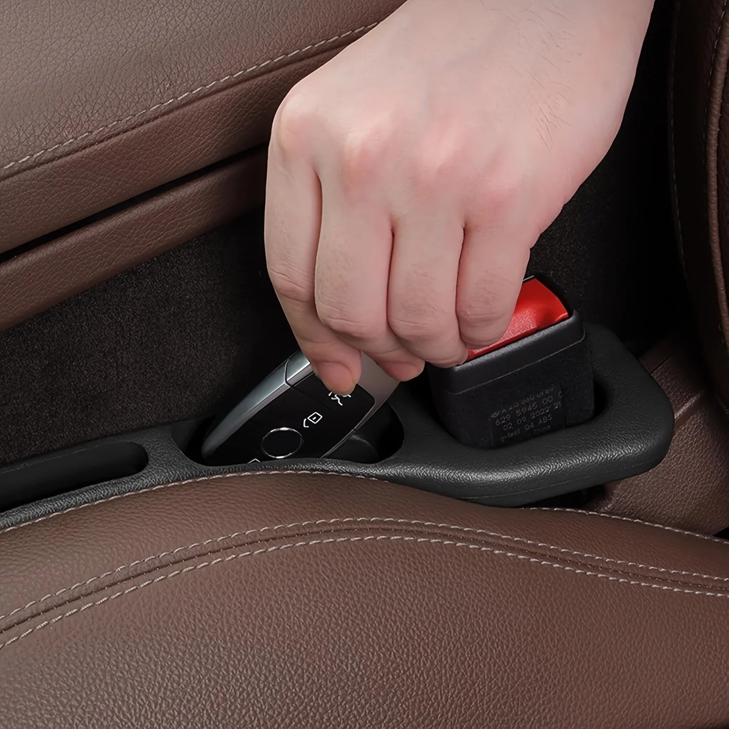 2-Piece Leather Car Gap Filler